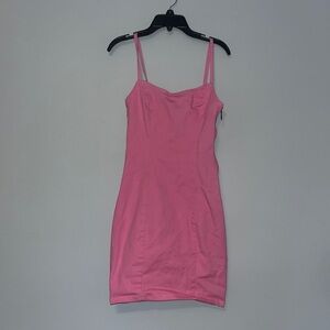 Pink H&M jean dress